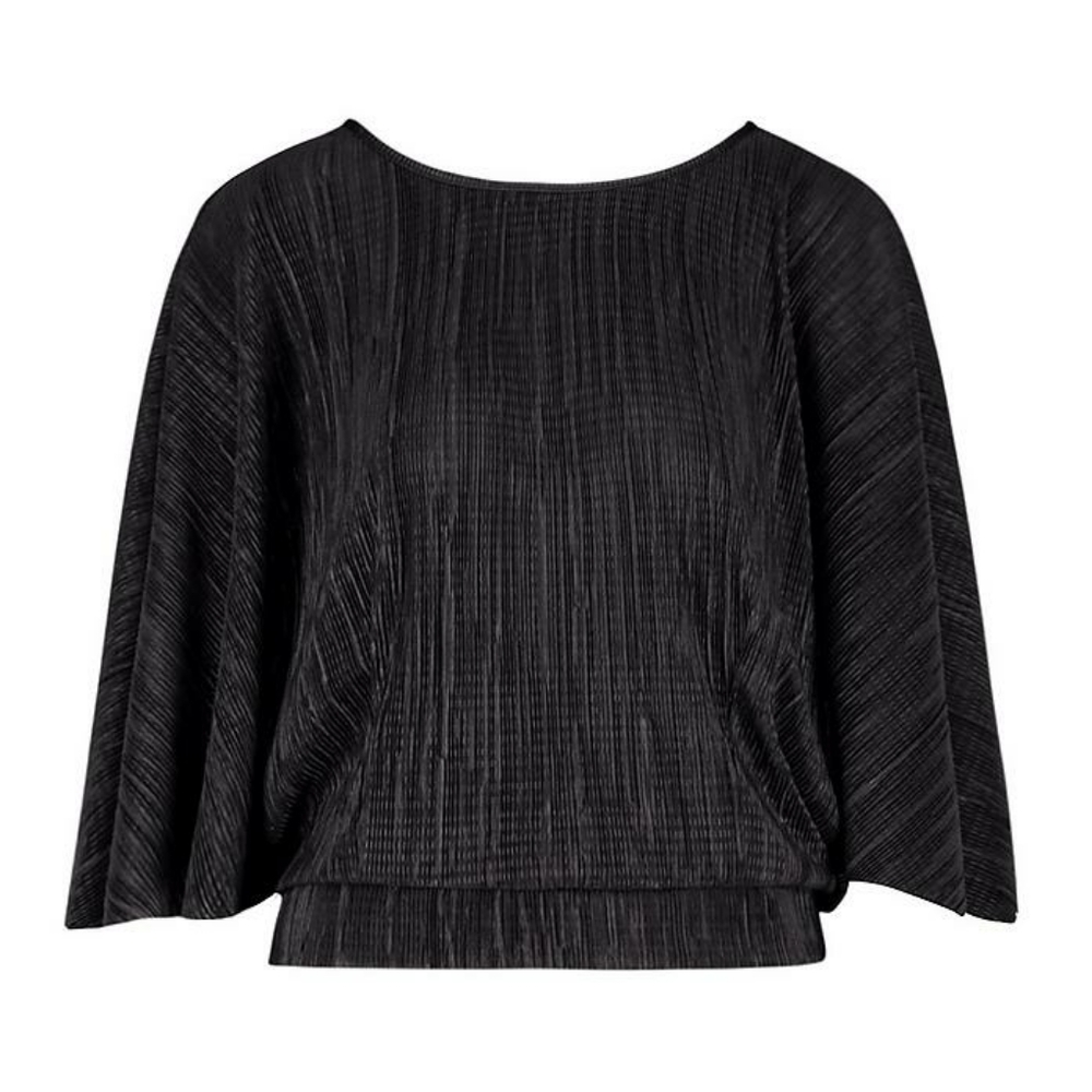 COPY - Pleated batwing Crop Top size 22